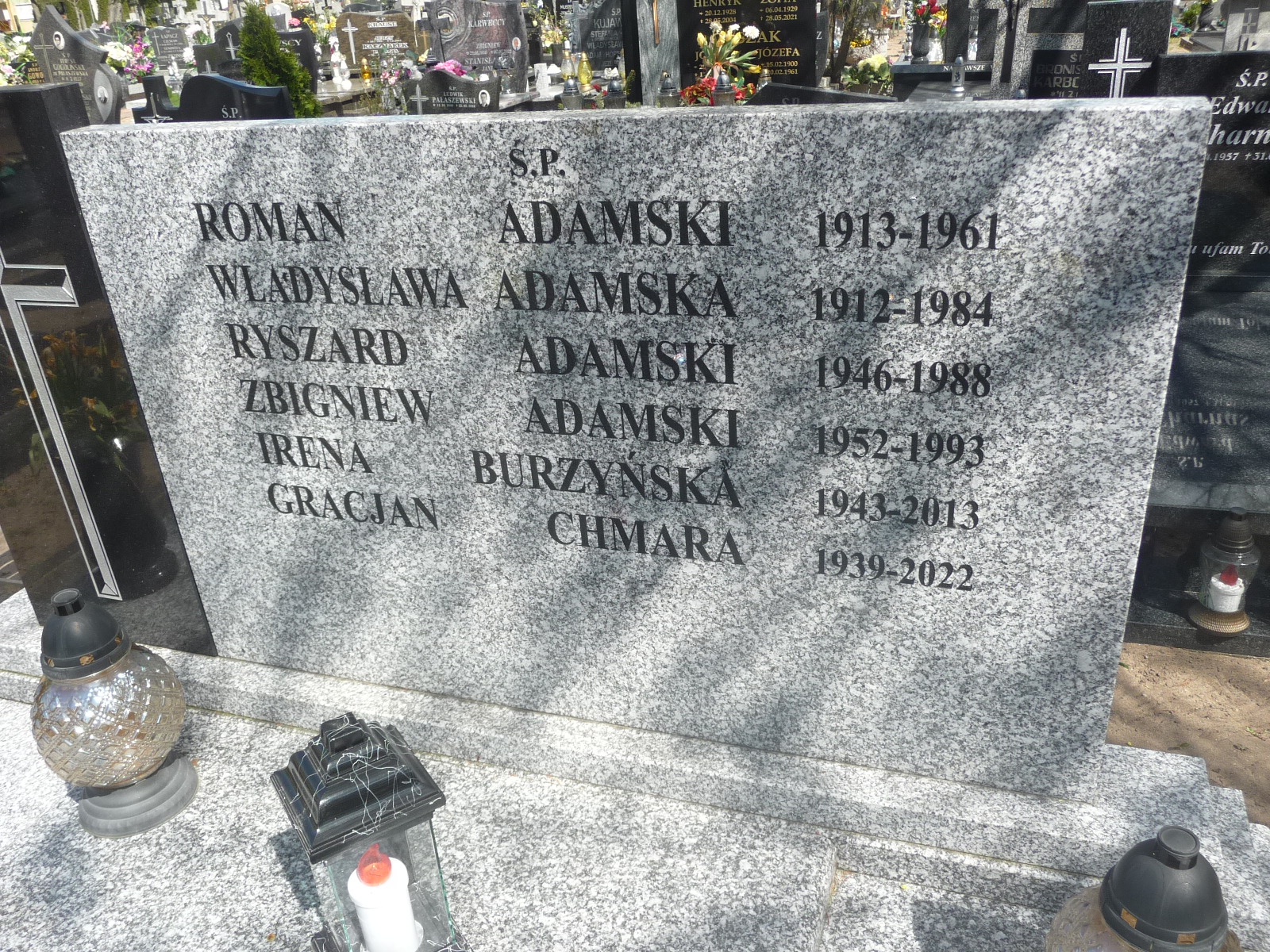 Gracjan Chmara 1939 Bydgoszcz - Stary Fordon - Grobonet - Wyszukiwarka osób pochowanych