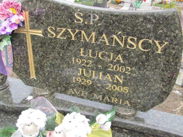 Julian Szymański 1928 Bydgoszcz - Stary Fordon - Grobonet - Wyszukiwarka osób pochowanych