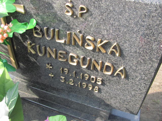 Kunegunda Bulińska 1905 Bydgoszcz - Stary Fordon - Grobonet - Wyszukiwarka osób pochowanych