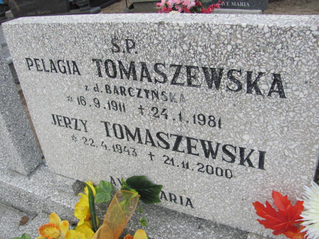 Jerzy Tomaszewski 1943 Bydgoszcz - Stary Fordon - Grobonet - Wyszukiwarka osób pochowanych