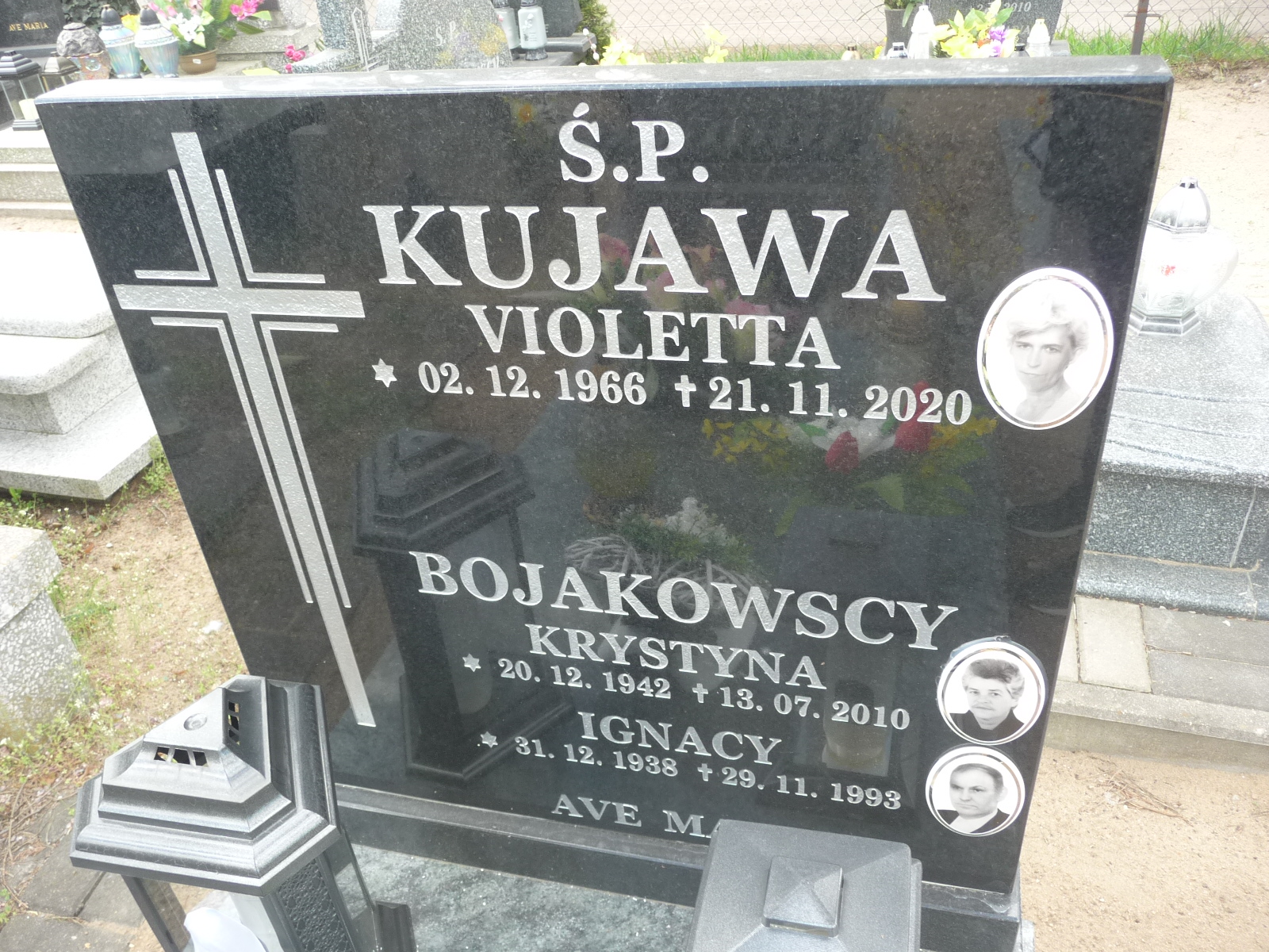 Violetta Kujawa 1966 Bydgoszcz - Stary Fordon - Grobonet - Wyszukiwarka osób pochowanych