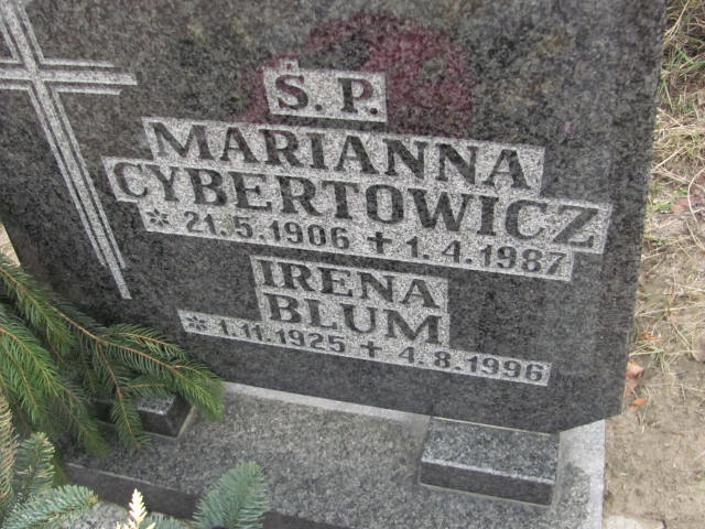 Marianna Cybertowicz Bydgoszcz - Stary Fordon - Grobonet - Wyszukiwarka osób pochowanych
